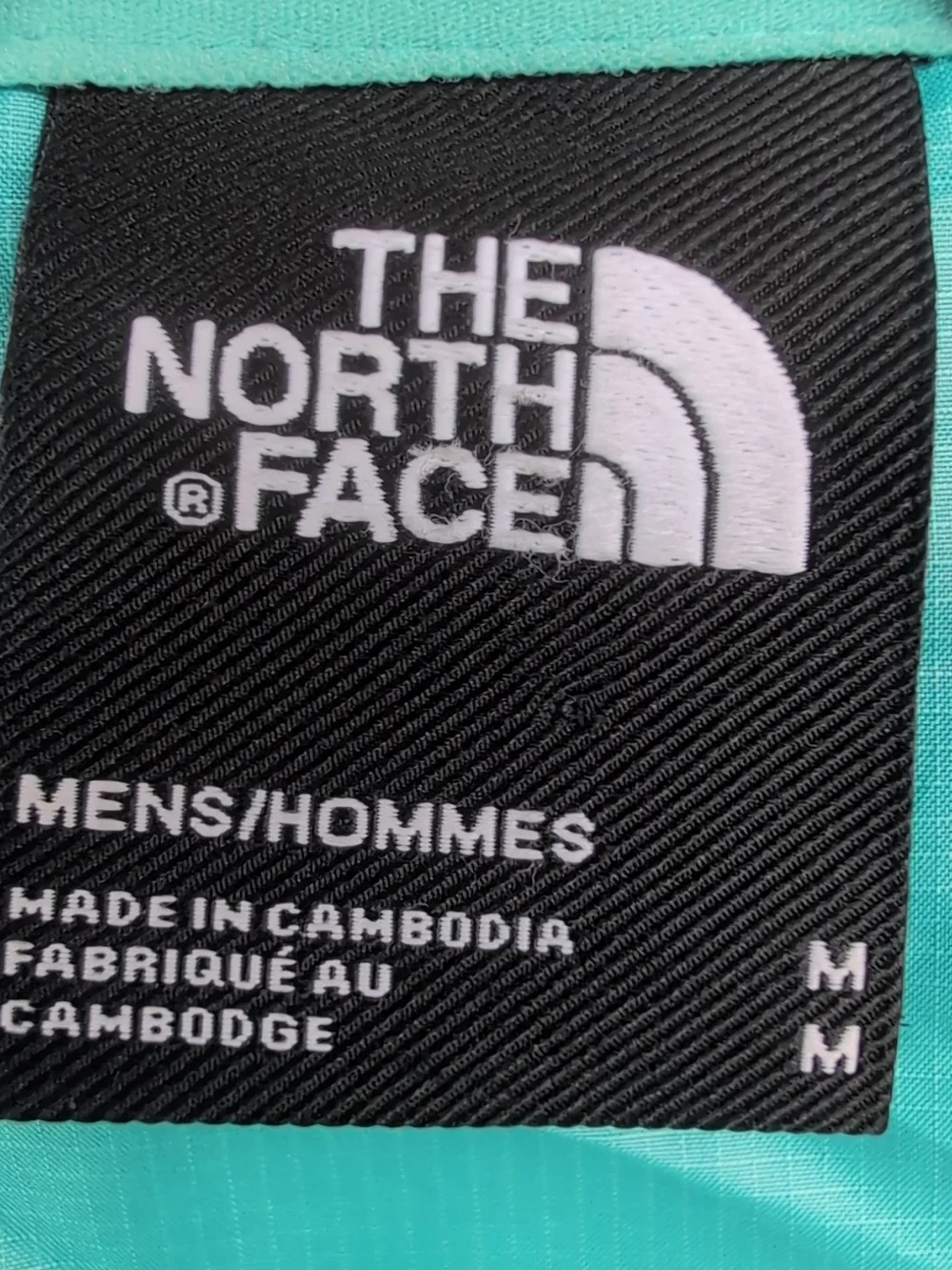 The North Face colors blue